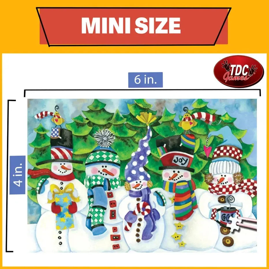 White Christmas 234 Piece "World's Smallest" Jigsaw Puzzle TDC (ONLINE ORDER ONLY)