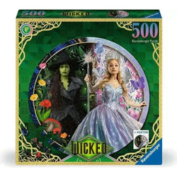 Wicked True Friendship 500 Piece Round Jigsaw Puzzle Ravensburger (ONLINE ORDER ONLY)