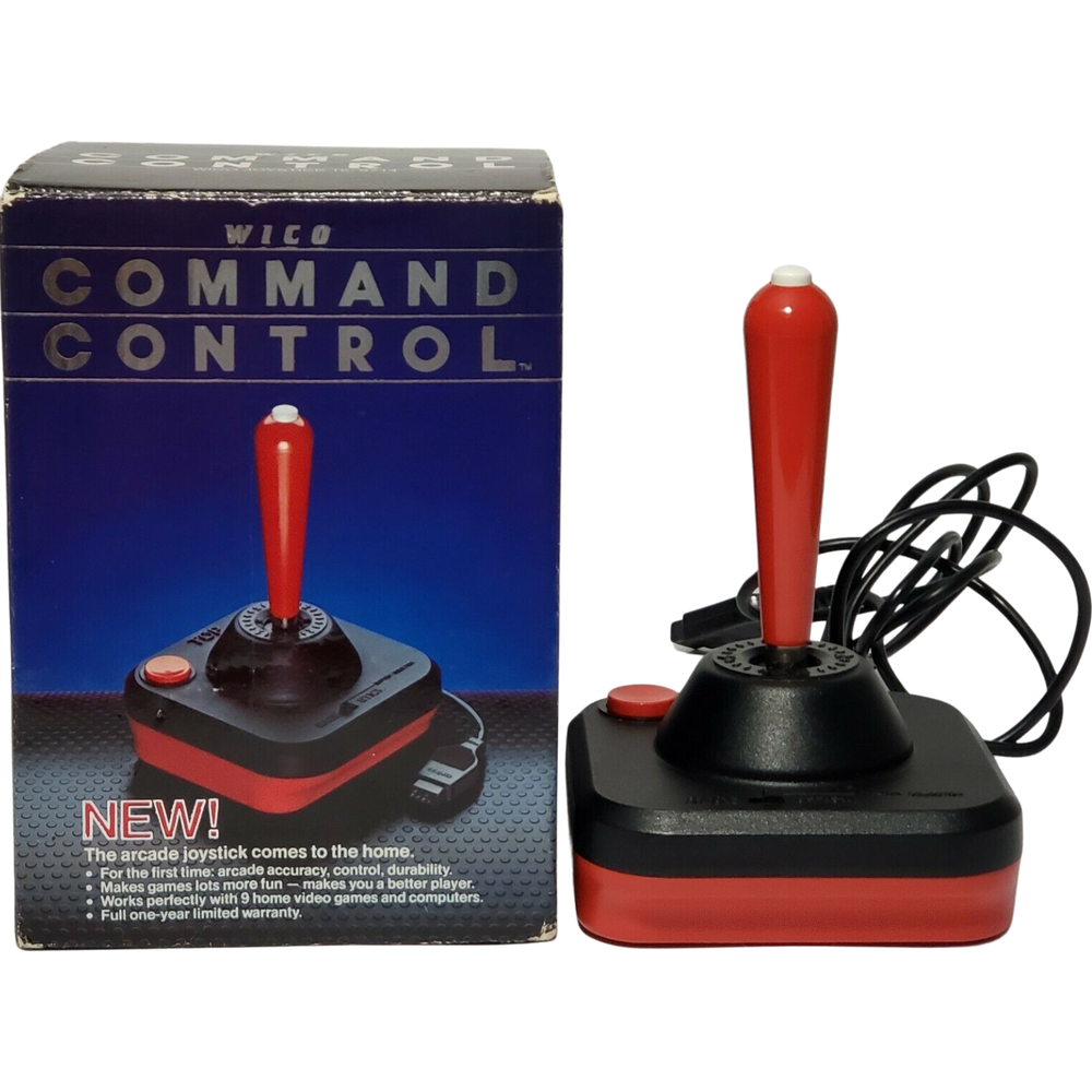 Wico Command Control Joystick - Atari 2600 - Commodore (Online Order Only)