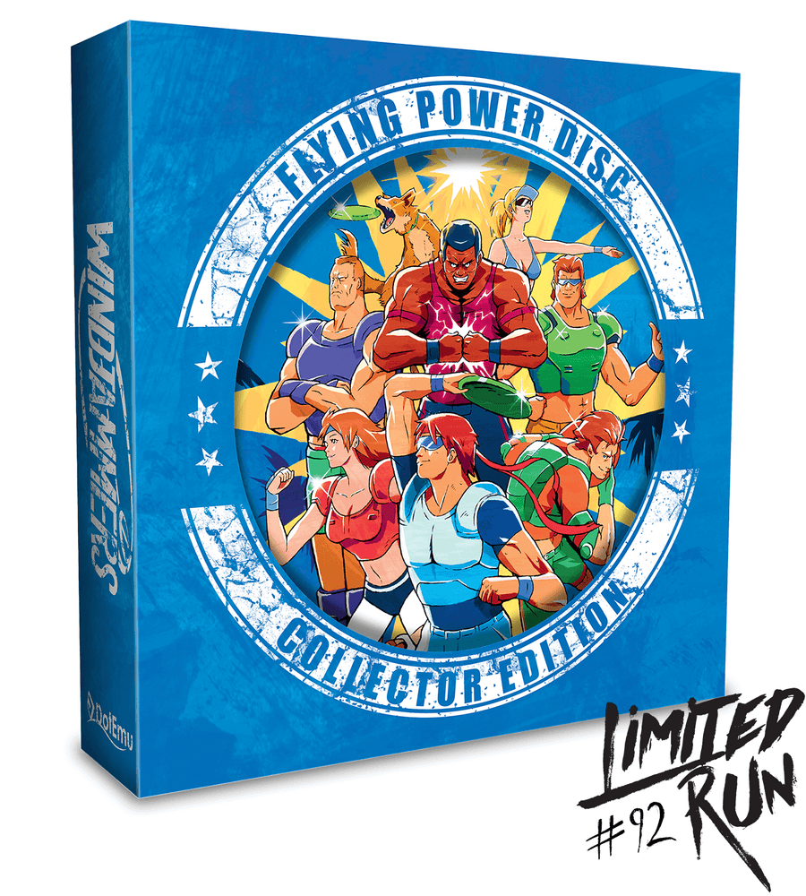 Limited Run Games #92: Windjammers Flying Power Disc: Collectors Edition (Playstation 4) (Online Order Only)