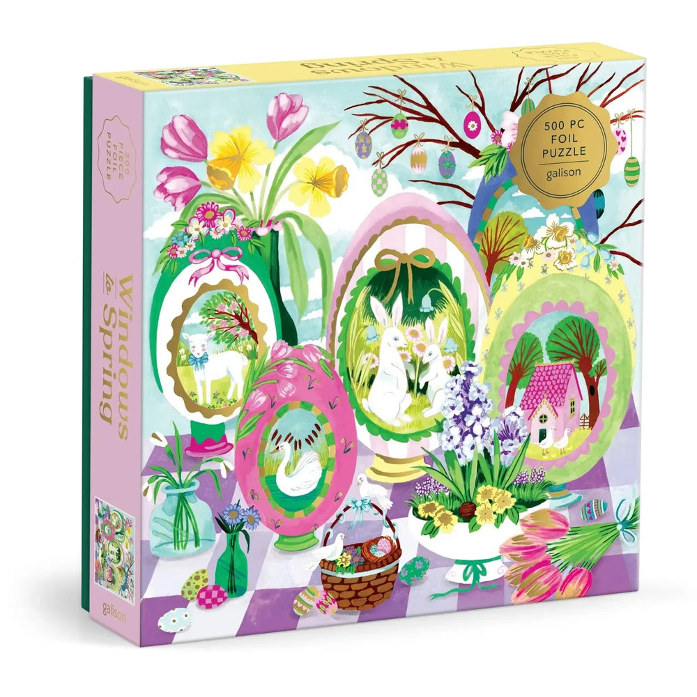 Windows to Spring 500 Piece Jigsaw Puzzle Galison (ONLINE ORDER ONLY)