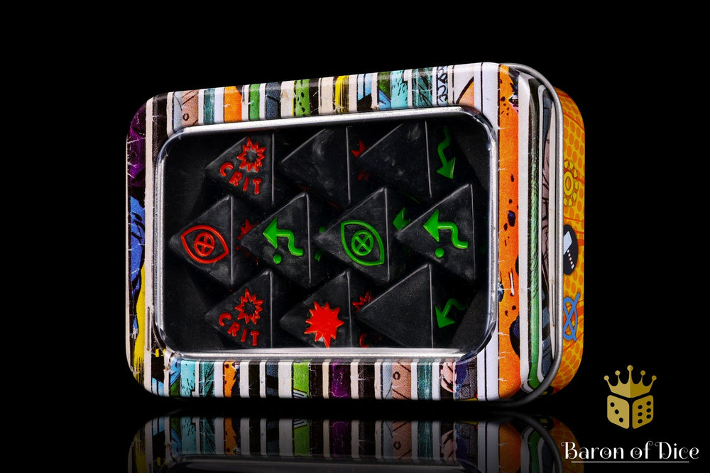 X-Wing Compatible Black Dice Set (ONLINE ORDER ONLY)