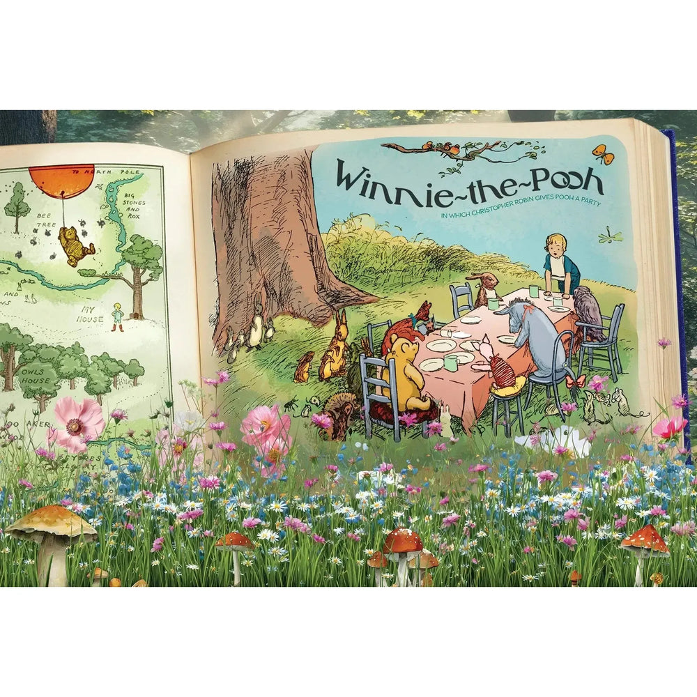 Winnie-The-Pooh Once Upon a Time 100 Large Piece Jigsaw Puzzle Cobble Hill (ONLINE ORDER ONLY)