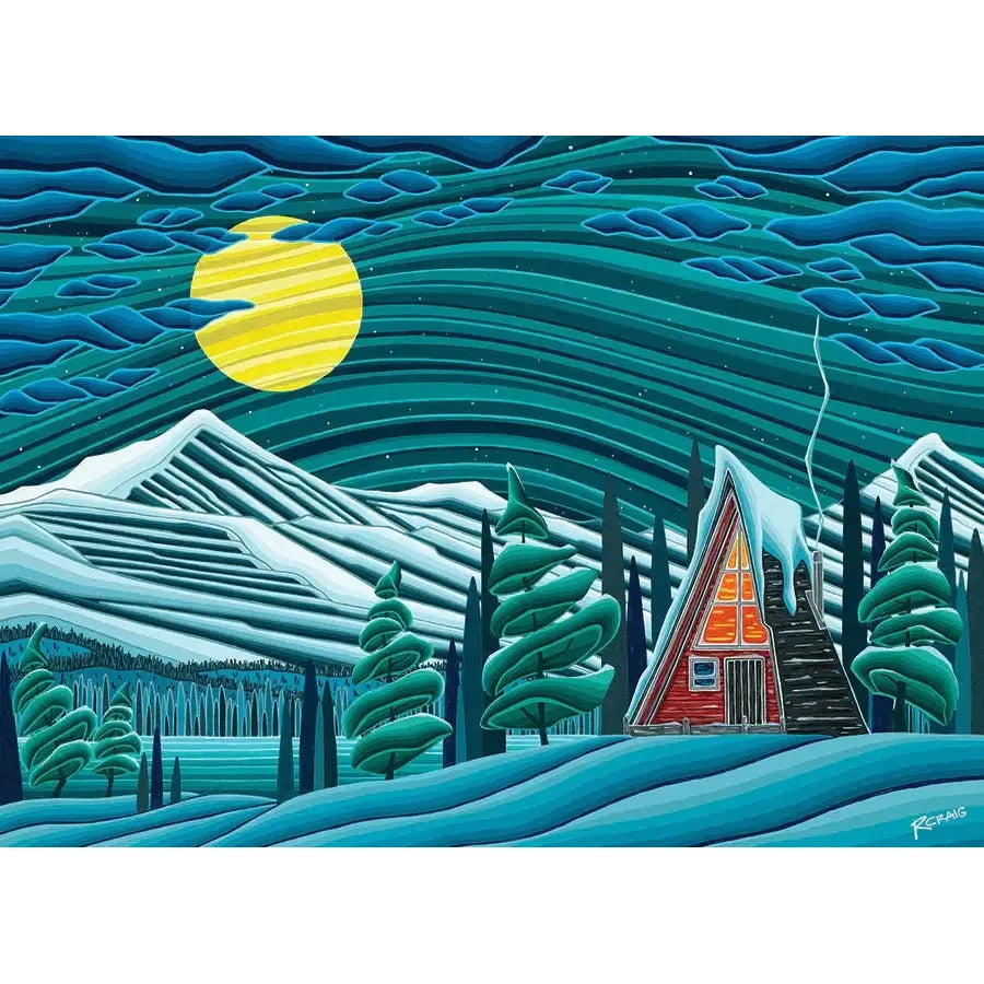 Winter Tranquility 1000 Piece Jigsaw Puzzle Cobble Hill (ONLINE ORDER ONLY)
