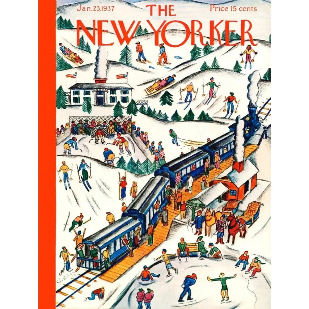 Winter Weekend 1000 Piece Jigsaw Puzzle NYPC (ONLINE ORDER ONLY)
