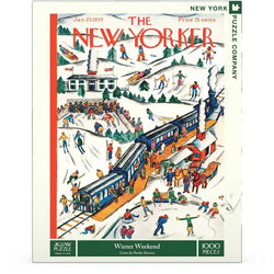 Winter Weekend 1000 Piece Jigsaw Puzzle NYPC (ONLINE ORDER ONLY)