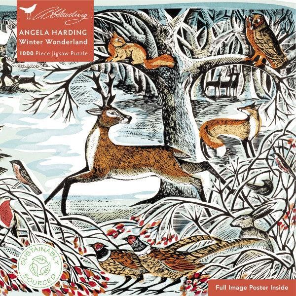 Winter Wonderland by Angela Harding 1000 Piece Jigsaw Puzzle Flame Tree (ONLINE ORDER ONLY)