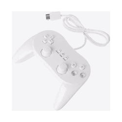 Wired Classic Controller - White (Pro Style) for Wii & Wii-U