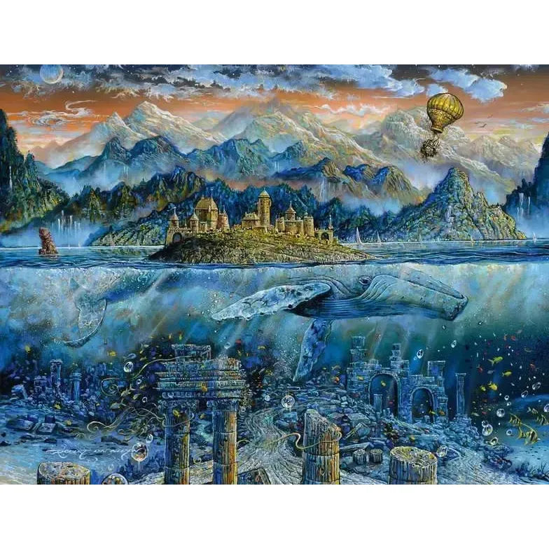 Wisdom Whale 2000 Piece Jigsaw Puzzle Ravensburger (ONLINE ORDER ONLY)