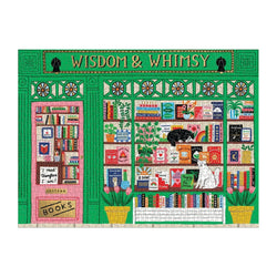 Wisdom & Whimsy Bookshop 1000 Piece Jigsaw Puzzle Galison (ONLINE ORDER ONLY)