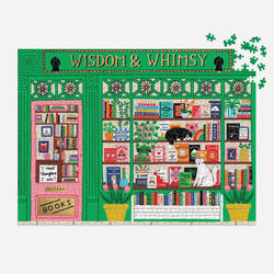 Wisdom & Whimsy Bookshop 1000 Piece Jigsaw Puzzle Galison (ONLINE ORDER ONLY)
