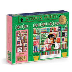 Wisdom & Whimsy Bookshop 1000 Piece Jigsaw Puzzle Galison (ONLINE ORDER ONLY)