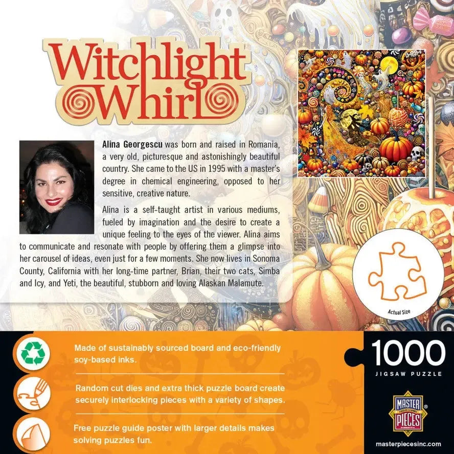 Witchlight Whirl 1000 Piece Jigsaw Puzzle MasterPieces (ONLINE ORDER ONLY)