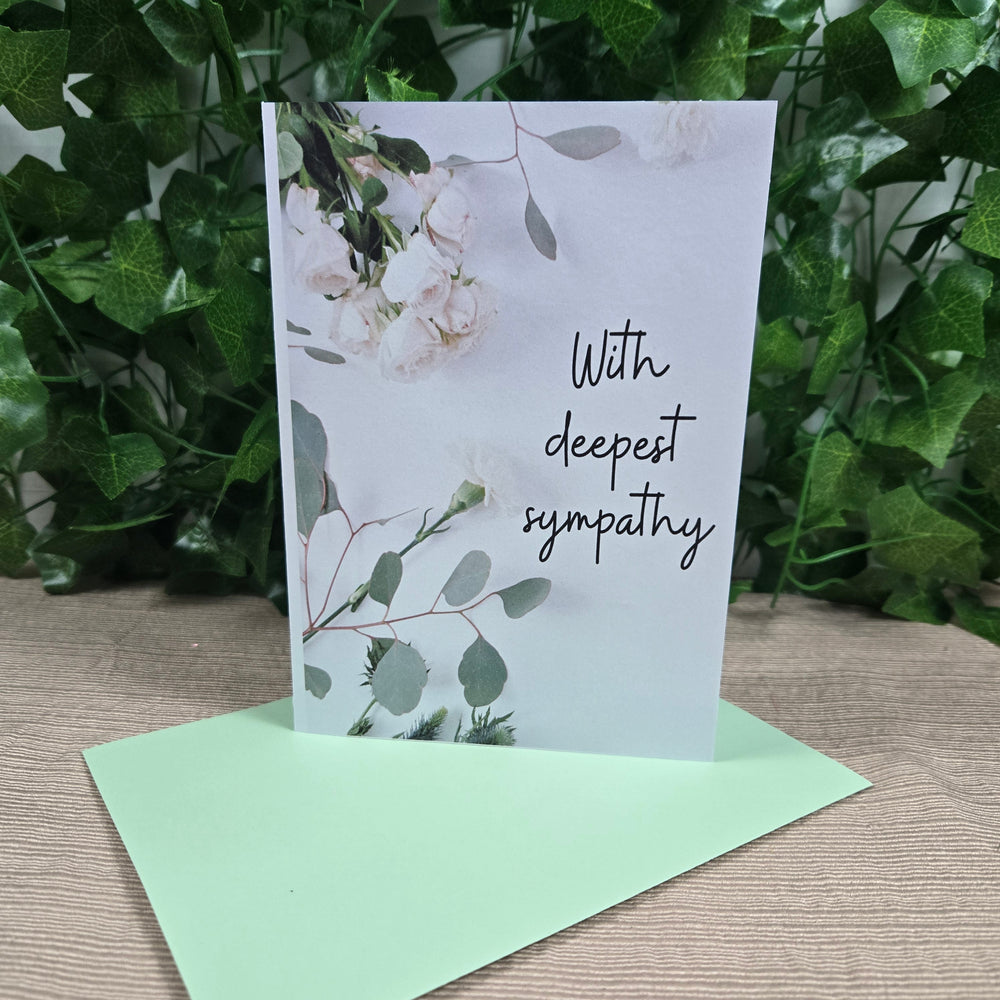 With Sympathy Card (ONLINE ORDER ONLY)