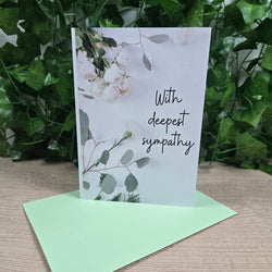 With Sympathy Card (ONLINE ORDER ONLY)
