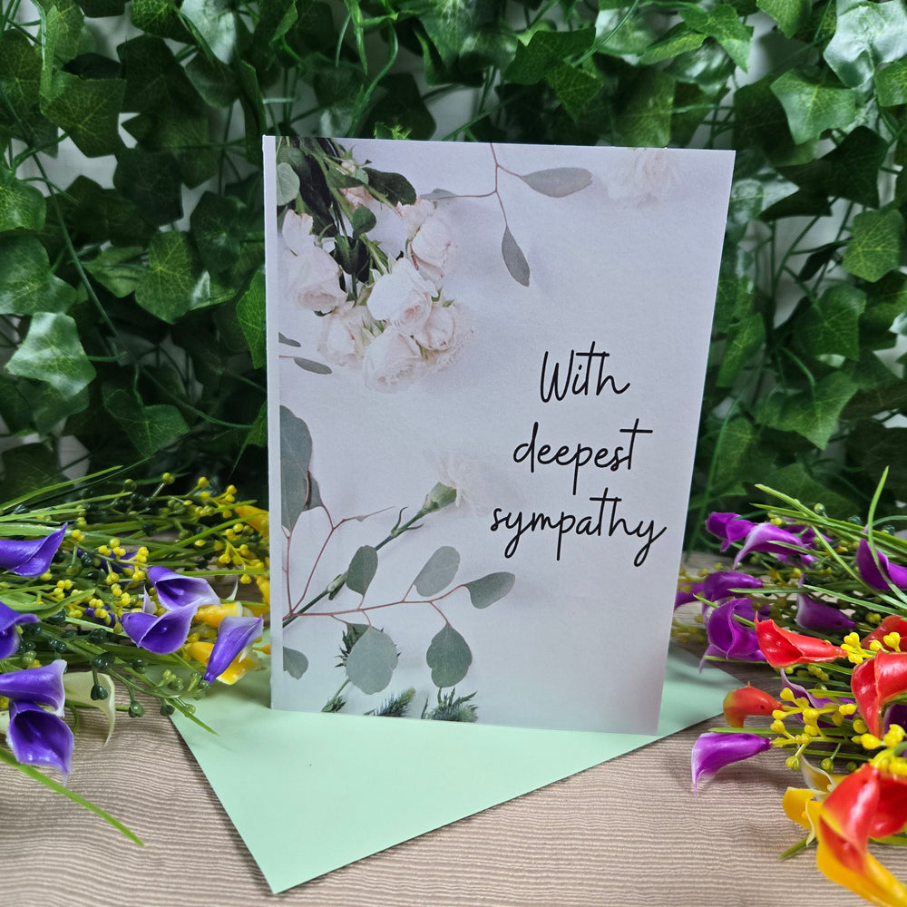 With Sympathy Card (ONLINE ORDER ONLY)