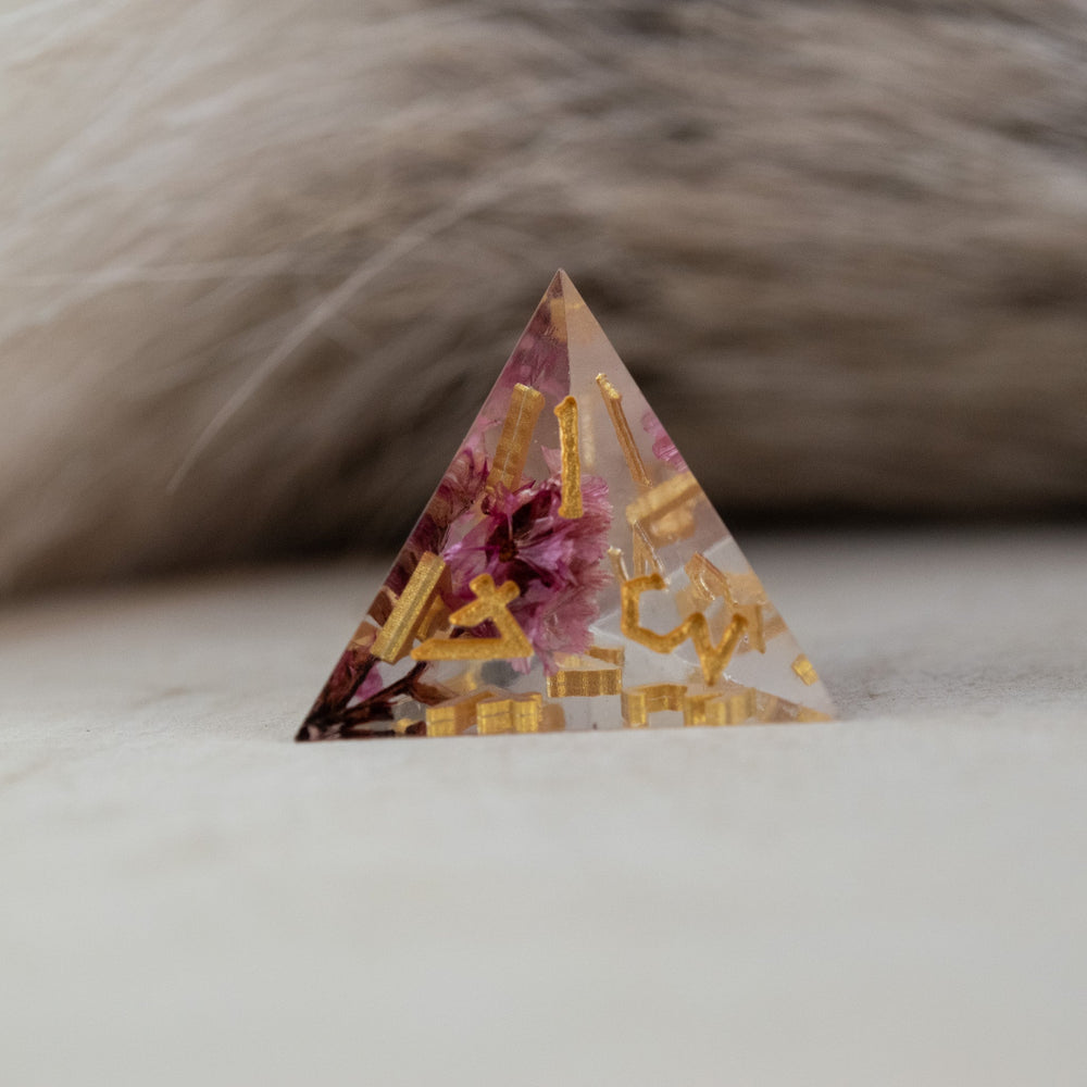 PRE-ORDER || Wither and Bloom Sharp-Edged Resin Dice Set