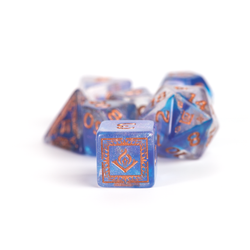 D&D Adventure Dice Set - Wizard Edition | Blue 16pc Collection