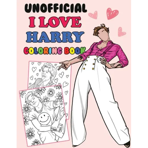 Unofficial I Love Harry Coloring Book: Harry S Fan Gift Coloring Book - Paperback (ONLINE ORDER ONLY)