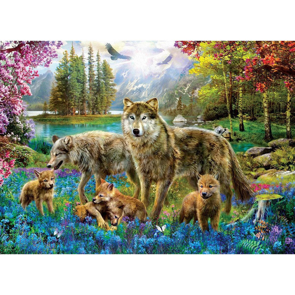 Wolf Lake Fantasy 500 Piece Jigsaw Puzzle Eurographics (ONLINE ORDER ONLY)