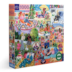 Women Reading 1000 Piece Jigsaw Puzzle eeBoo (ONLINE ORDER ONLY)