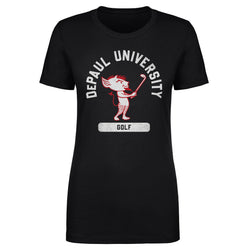 DePaul Blue Demons Mascot Golf WHT (ONLINE ORDER ONLY)