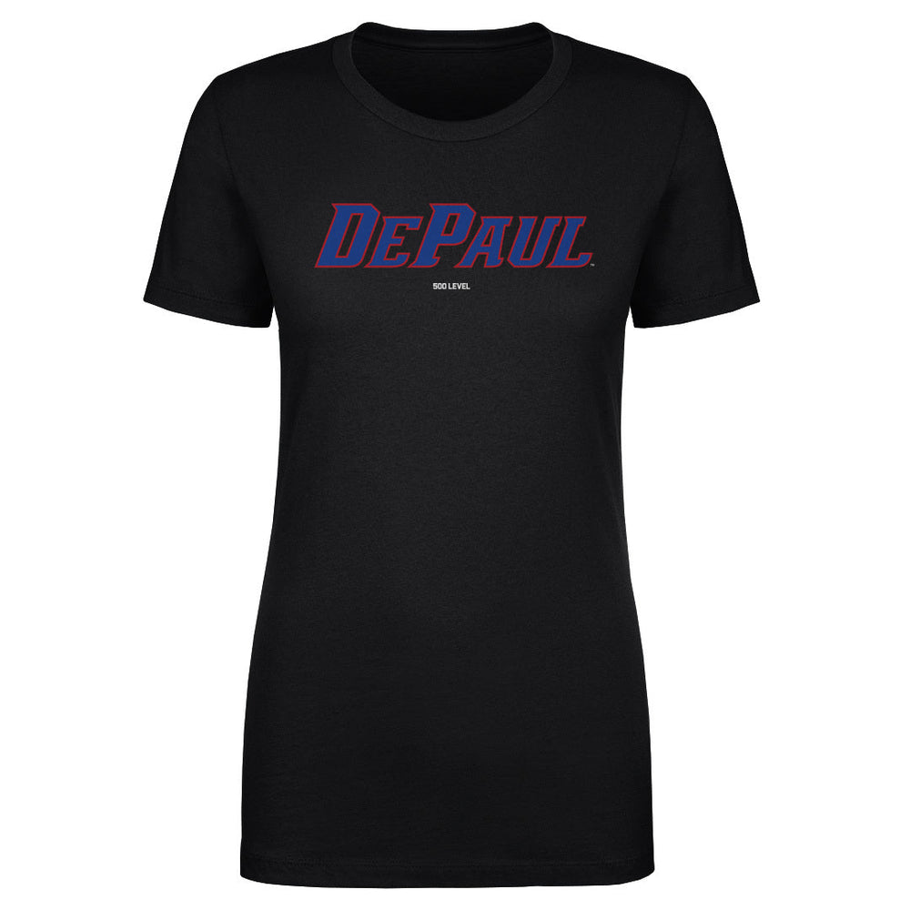 DePaul Blue Demons Wordmark WHT (ONLINE ORDER ONLY)