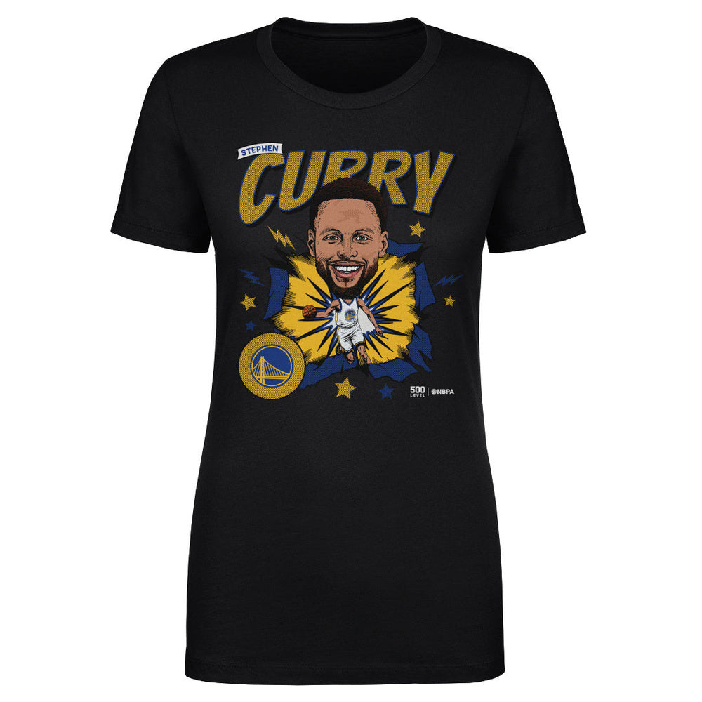 Steph Curry Golden State Warriors Caricature WHT (ONLINE ORDER ONLY)