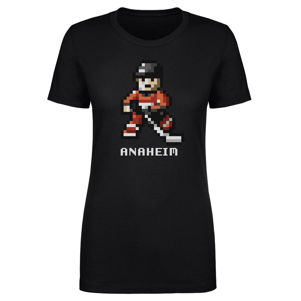 Anaheim Hockey 8-bit WHT (ONLINE ORDER ONLY)