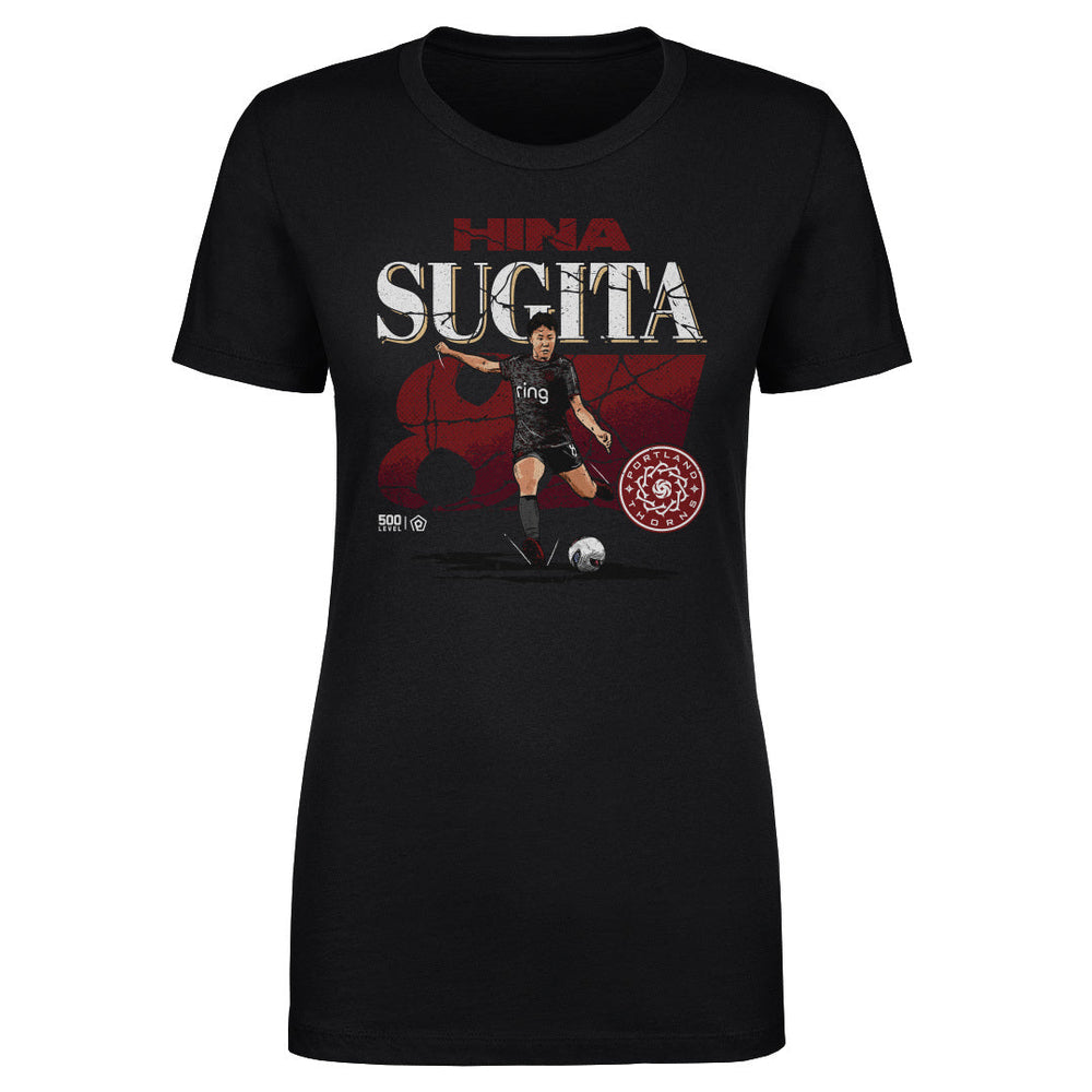 Hina Sugita Portland Thorns FC Cracked Number WHT (ONLINE ORDER ONLY)