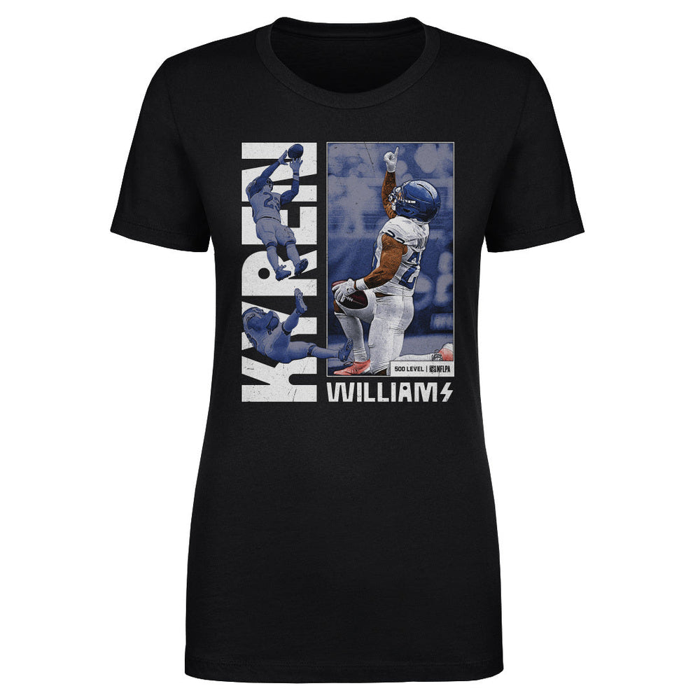 Kyren Williams Los Angeles R Catch WHT (ONLINE ORDER ONLY)