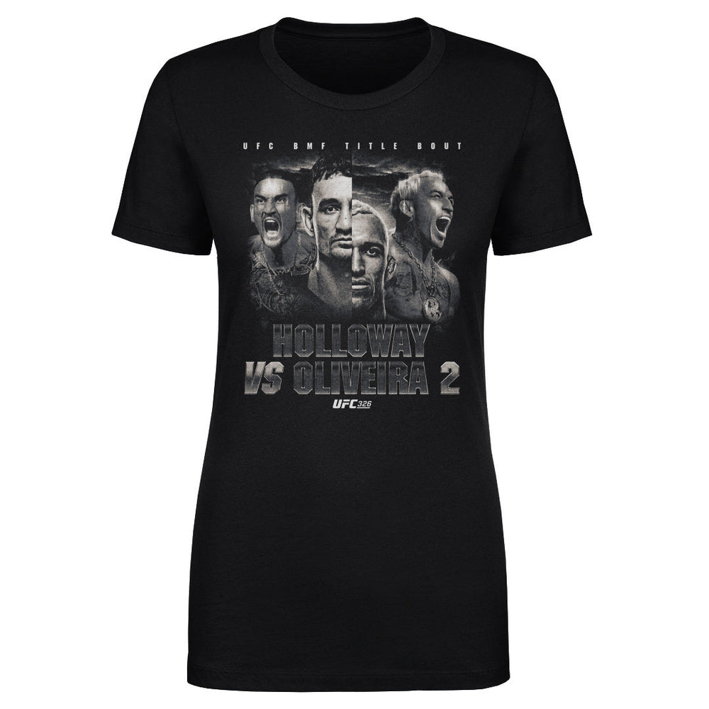 UFC 326 Holloway Vs. Oliveira 2 Match Up Portraits WHT (ONLINE ORDER ONLY)