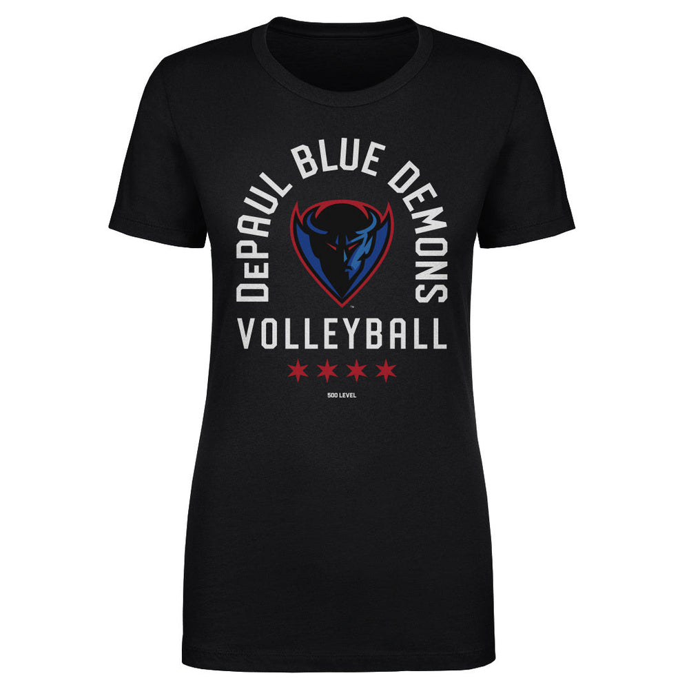 DePaul Blue Demons Volleyball Arc WHT (ONLINE ORDER ONLY)