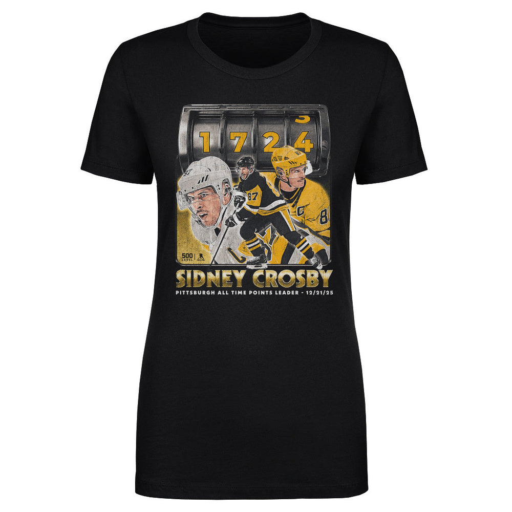Sidney Crosby Pittsburgh All Time Points Leader WHT (ONLINE ORDER ONLY)