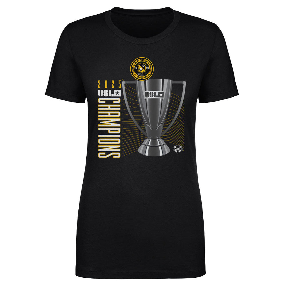 Pittsburgh Riverhounds SC 2025 USL Championship Final Champions Trophy WHT (ONLINE ORDER ONLY)