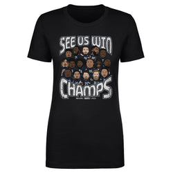 Seattle Football 2025 Champs Cartoon WHT (ONLINE ORDER ONLY)