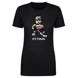 Ottawa Hockey 8-bit WHT (ONLINE ORDER ONLY)