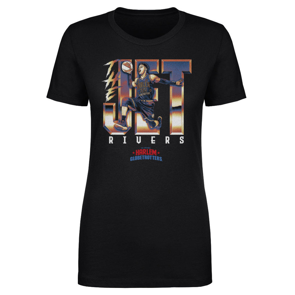 Jet Rivers Harlem Globetrotters Nickname WHT (ONLINE ONLY)
