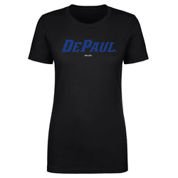DePaul Blue Demons Wordmark Royal WHT (ONLINE ORDER ONLY)