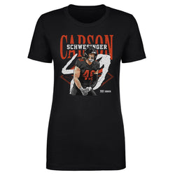 Carson Schwesinger Cleveland Player Name WHT (ONLINE ORDER ONLY)
