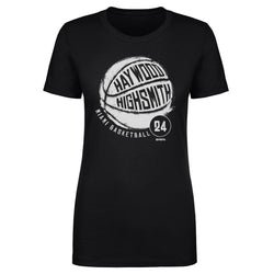Haywood Highsmith Miami Basketball WHT (ONLINE ORDER ONLY)