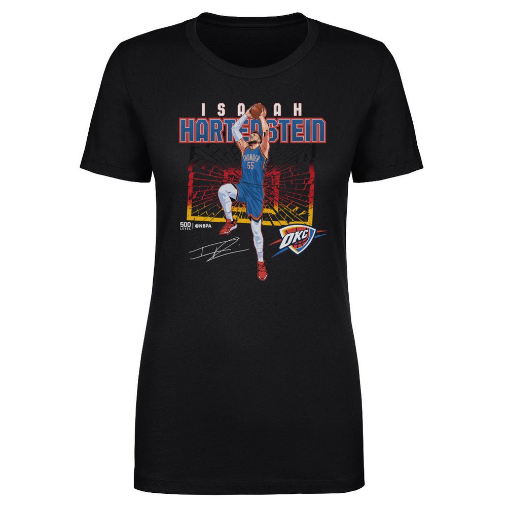 Isaiah Hartenstein Oklahoma City Thunder Shattered Flag WHT (ONLINE ORDER ONLY)