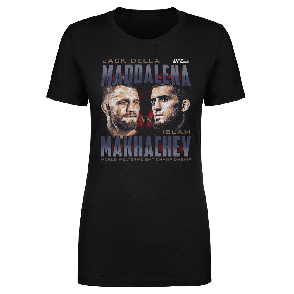 UFC 322 Della Maddalena Vs. Makhachev Heads WHT (ONLINE ORDER ONLY)