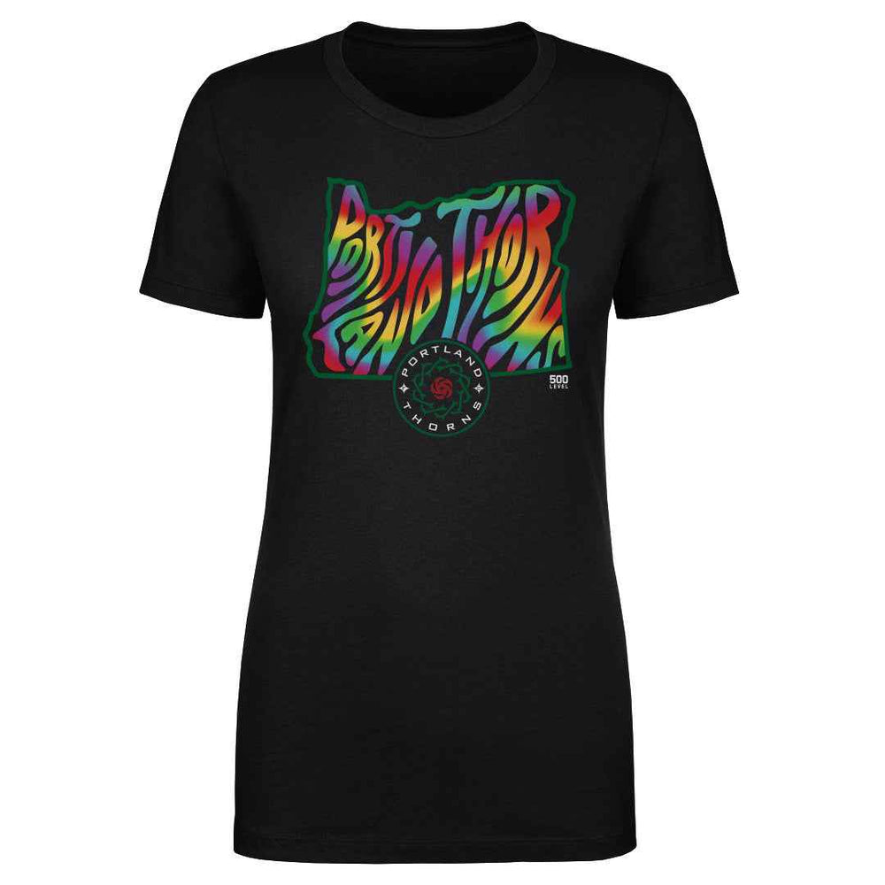 Portland Thorns FC Groovy Pride State WHT