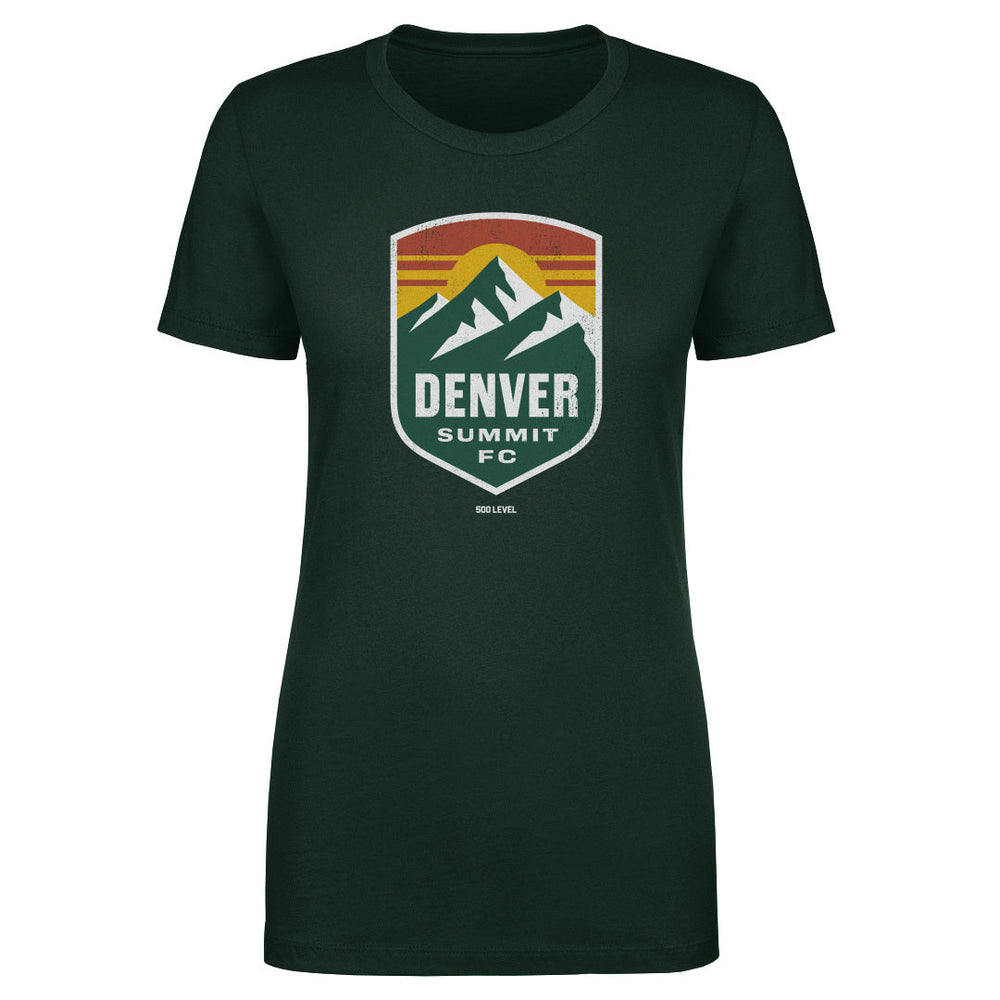 Denver Summit FC Vintage Primary Logo WHT (ONLINE ORDER ONLY)
