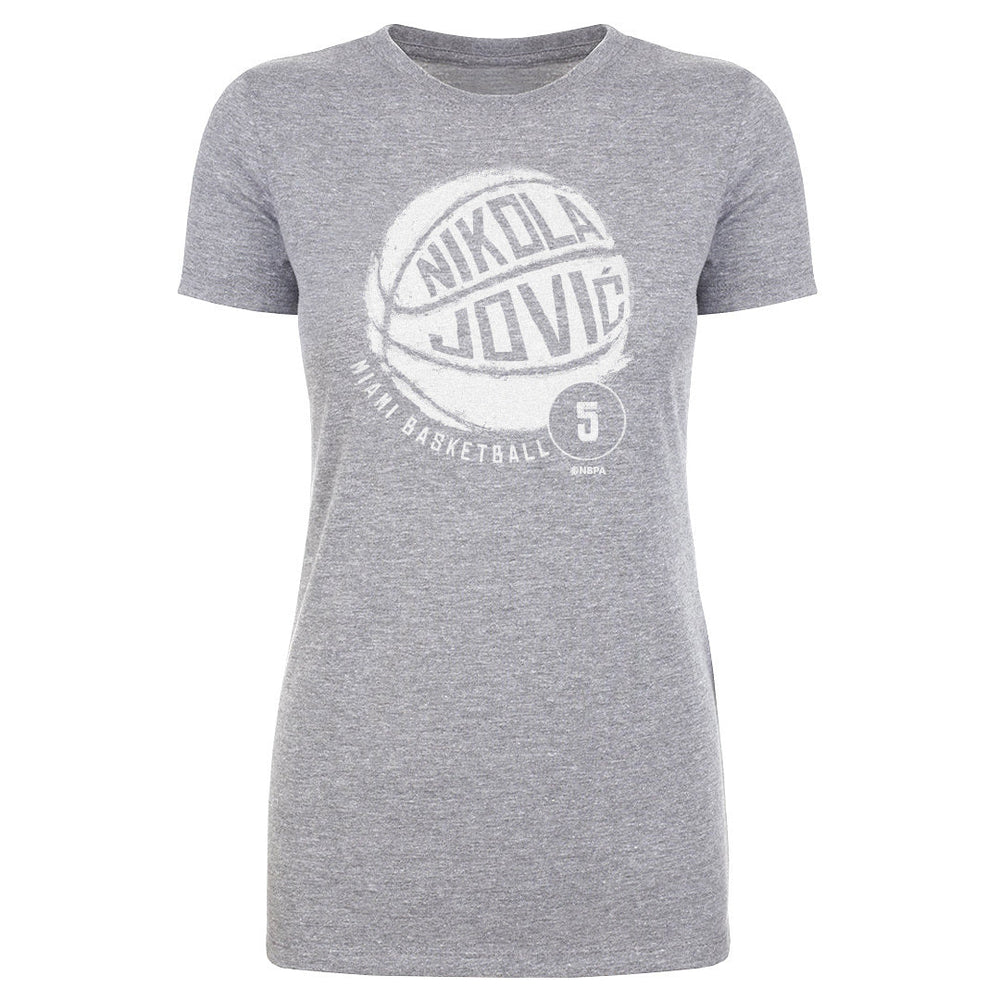 Nikola Jovic Miami Basketball WHT (ONLINE ORDER ONLY)