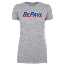 DePaul Blue Demons Wordmark WHT (ONLINE ORDER ONLY)