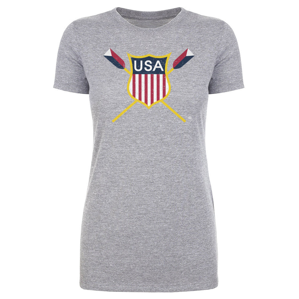 USRowing Emblem WHT