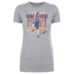 Isaiah Hartenstein Oklahoma City Thunder Shattered Flag WHT (ONLINE ORDER ONLY)
