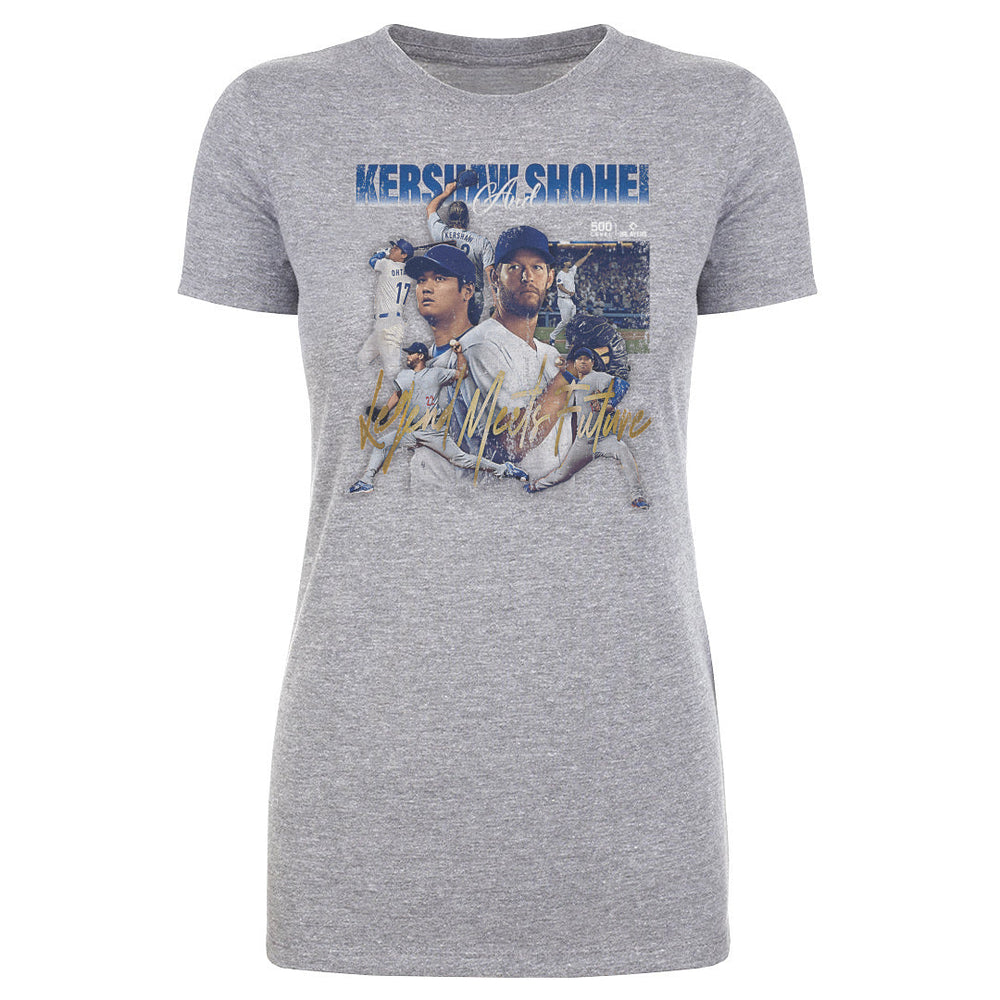 Shohei Ohtani & Clayton Kershaw Los Angeles D Legend Meets Future WHT (ONLINE ORDER ONLY)